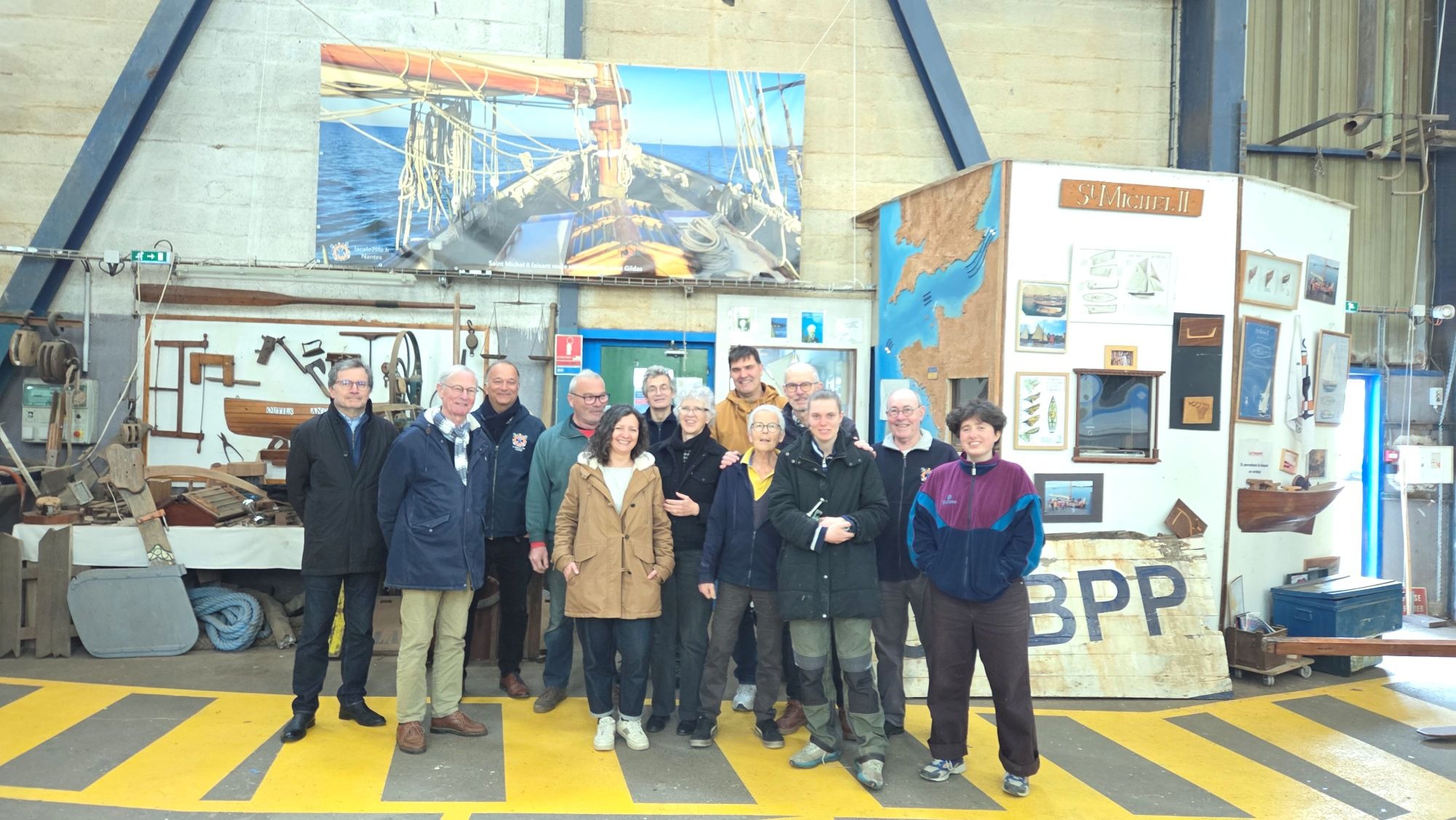 La Fondation du Patrimoine apporte son soutien à la Cale 2 l’Ile pour la rénovation du Saint Michel II
